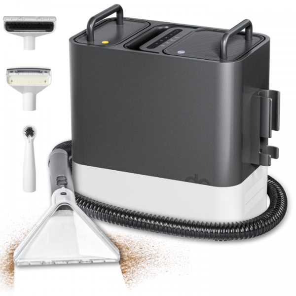 Carpet Cleaner with Steam/Hot/Cold Water, 17000PA Strong Suction Wet & Vacuum Cleaner